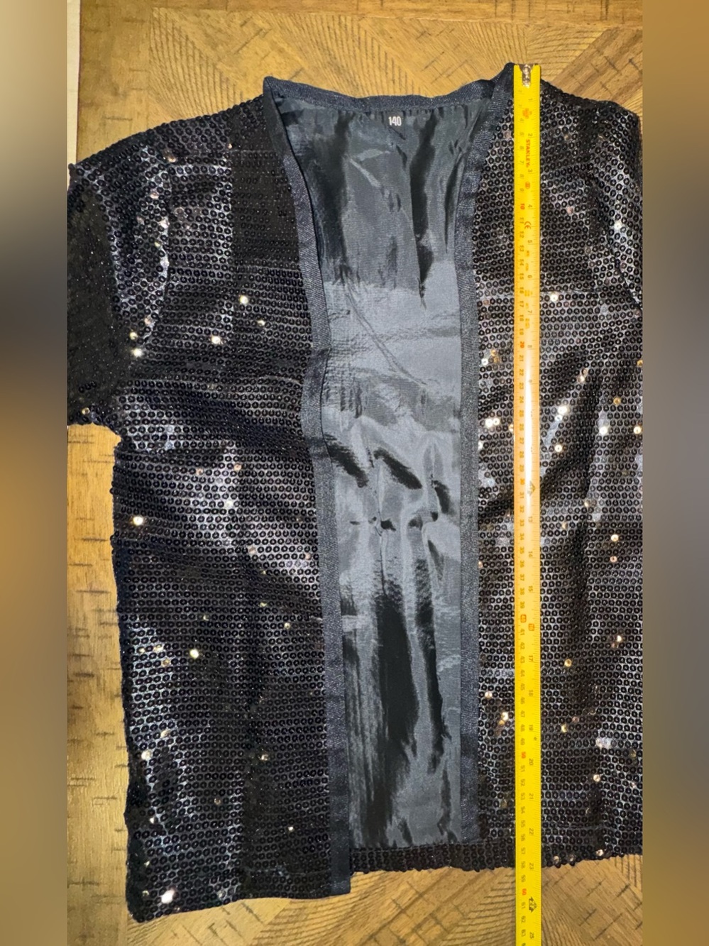 🎤 🎶 Michael Jackson 'Billie Jean' Sequins - Full Costume - Kids size 8-10 yrs 😎 - Picture 11 of 16